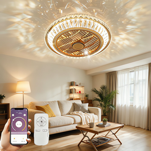 Ceiling fan with - ceiling, lighting