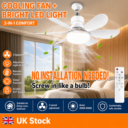 40w led ceiling fan - fan, with