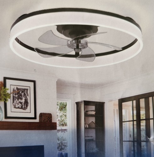 Lysumurl 40cm led ceiling fan - led,