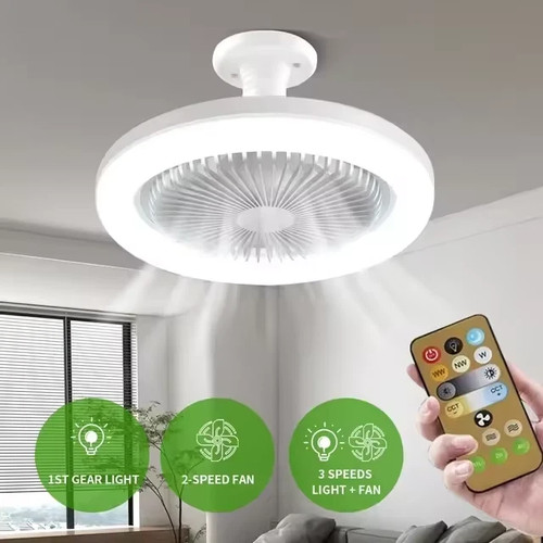 Led ceiling fan light - fan,