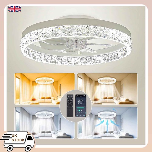 Speed modern ceiling fan - speed, w/