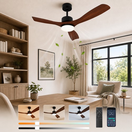 Smart ceiling fan - 52",