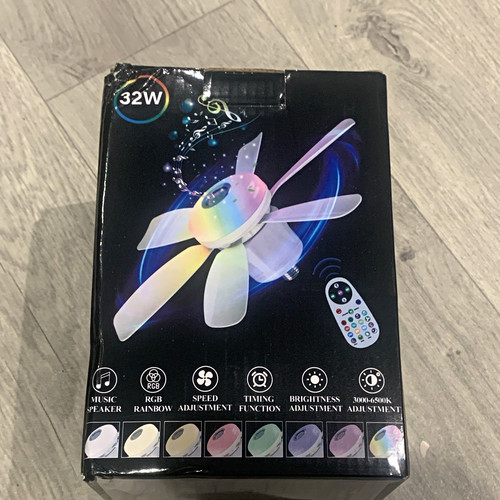 Led ceiling fan with light - with, and
