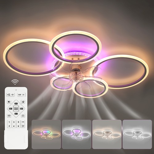 Led ceiling fans - led,