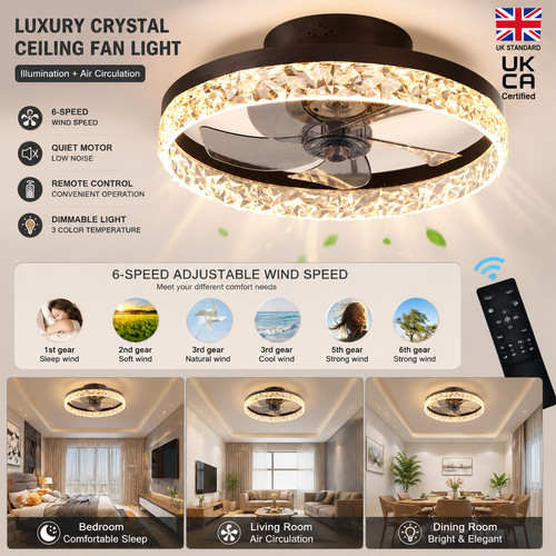 Led ceiling fan - ceiling,