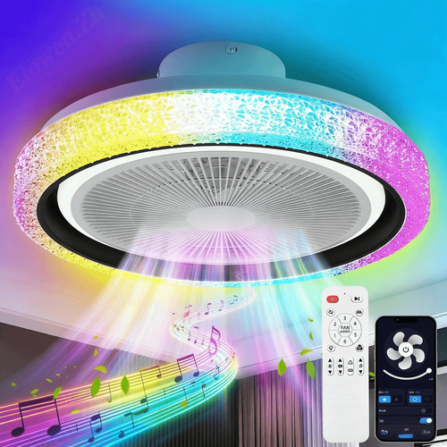 Quiet ceiling fans - with, lights