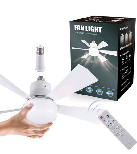 Led ceiling fan light with - fan,
