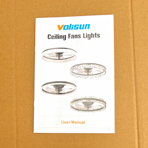 Volisun led ceiling fan with - led,
