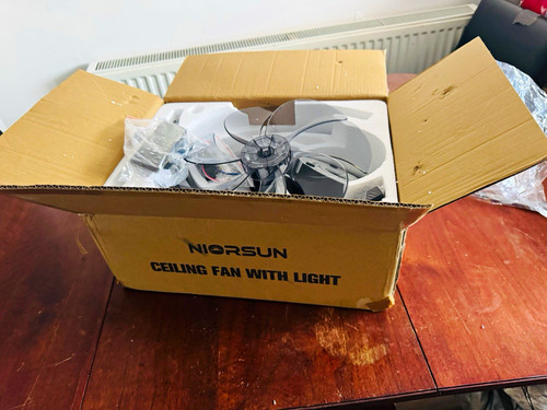 Niorsun ceiling fan with light - fan,
