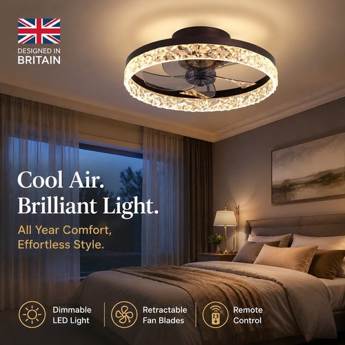 Fan light led - fan,