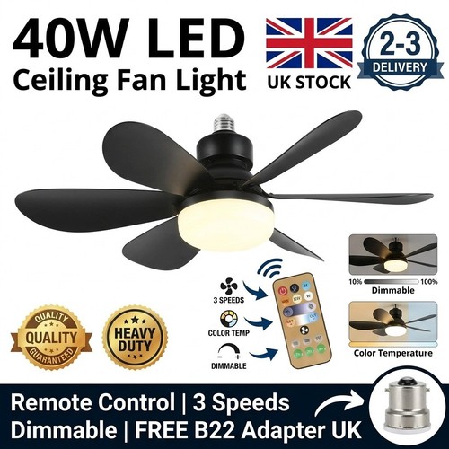 40w led ceiling fan light - ceiling,