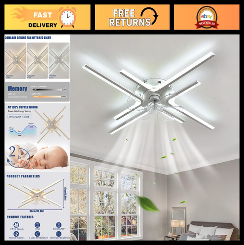 Dimmable ceiling fan light - ceiling,