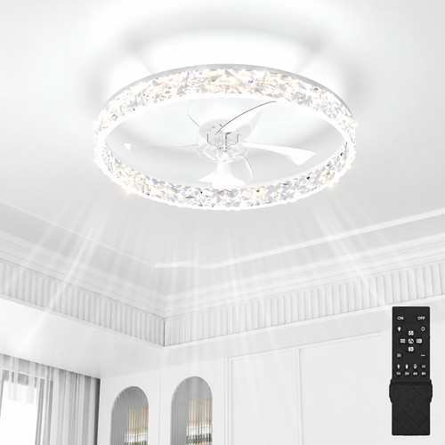 Ceiling fan with light 60cm - light,