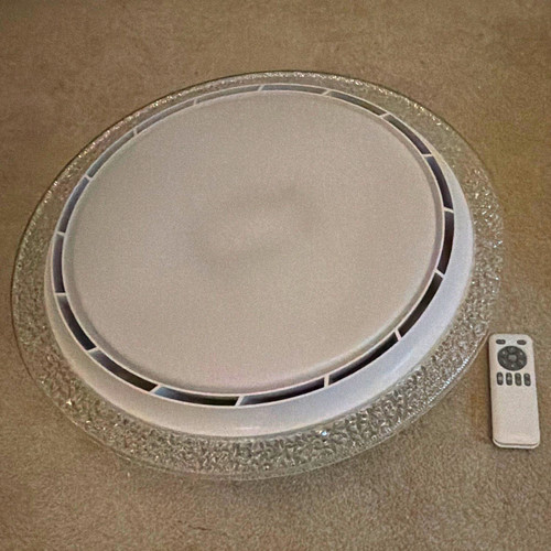 Led round fan flush - round, mount
