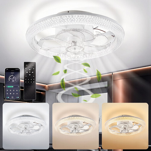 Speed large led ceiling fan - large,