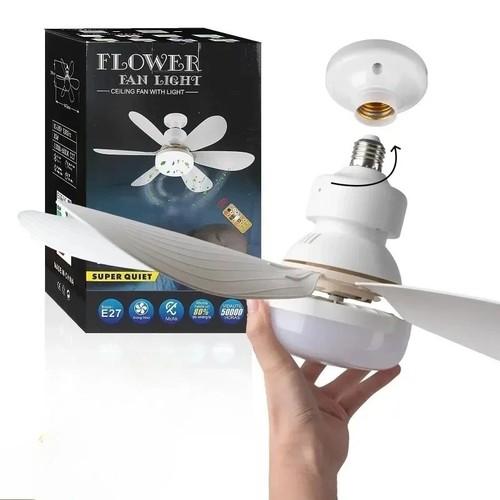 Led ceiling fan light - fan, with