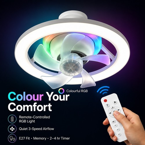 360 oscillating rgb - 360°, remote