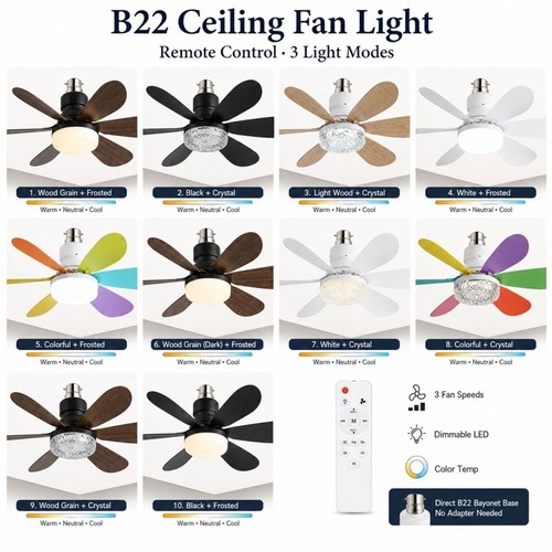 40w modern led ceiling fan - 40w,